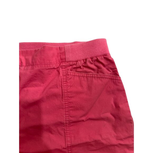 CHICOS Womens Coral Red Bermuda Shorts Size 1.5/M/10 - Picture 2 of 7